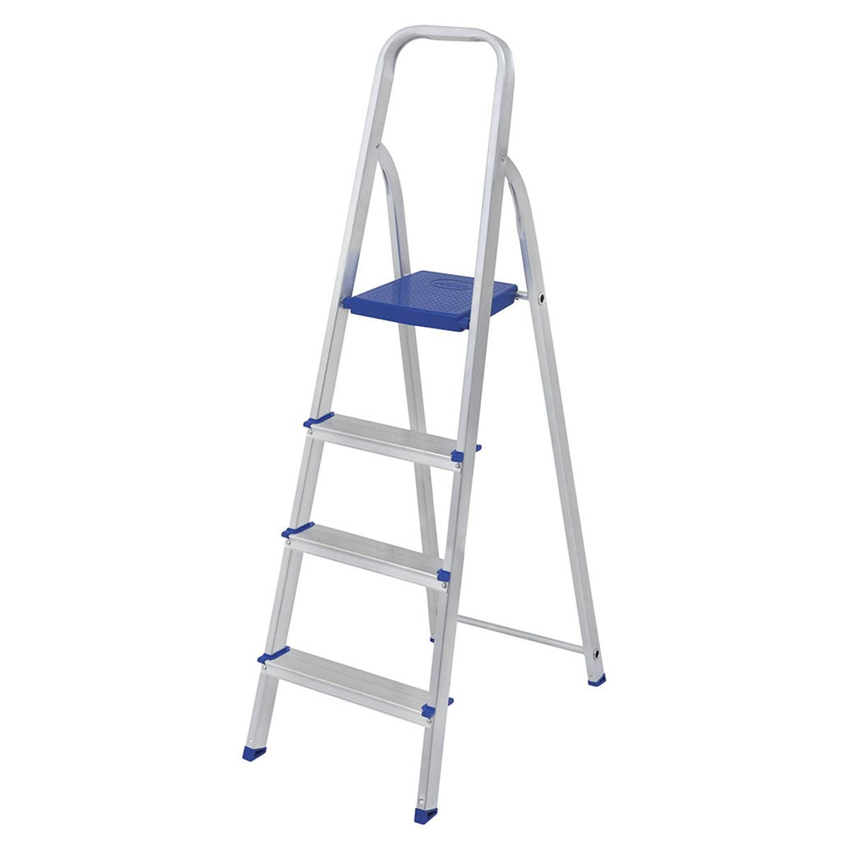 Escalera de aluminio hogar 4 escalones Mor