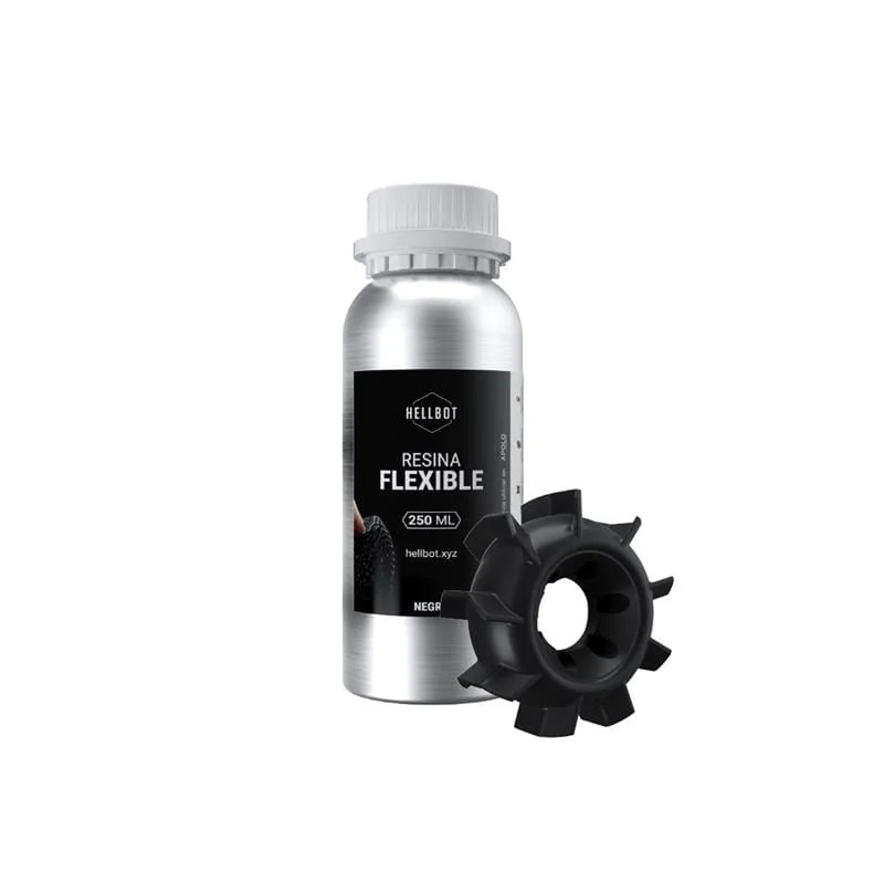 Negra Flexible Resina Hellbot 250ml COD 1995 C27