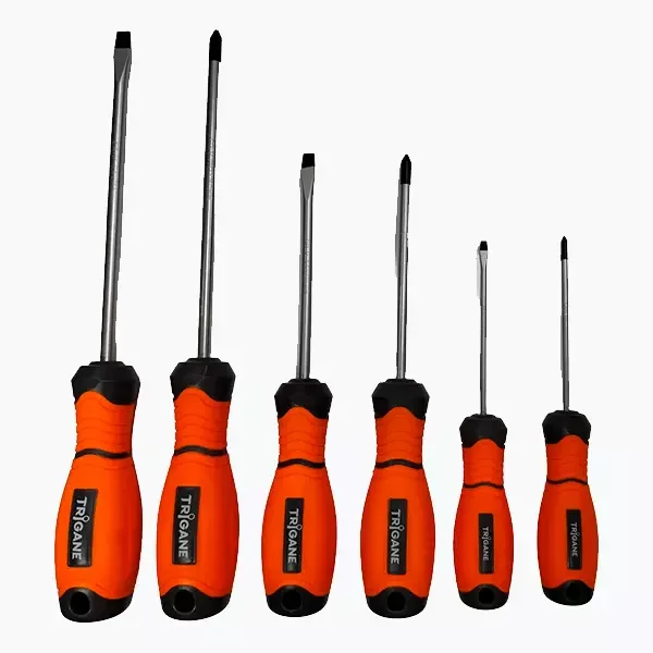 Juego destornilladores x 6 piezas trigane