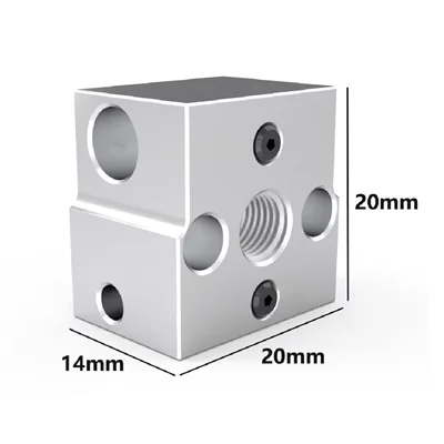 32828-BLOQUE ALUMINIO 3v3 SE / Ender 7 C14