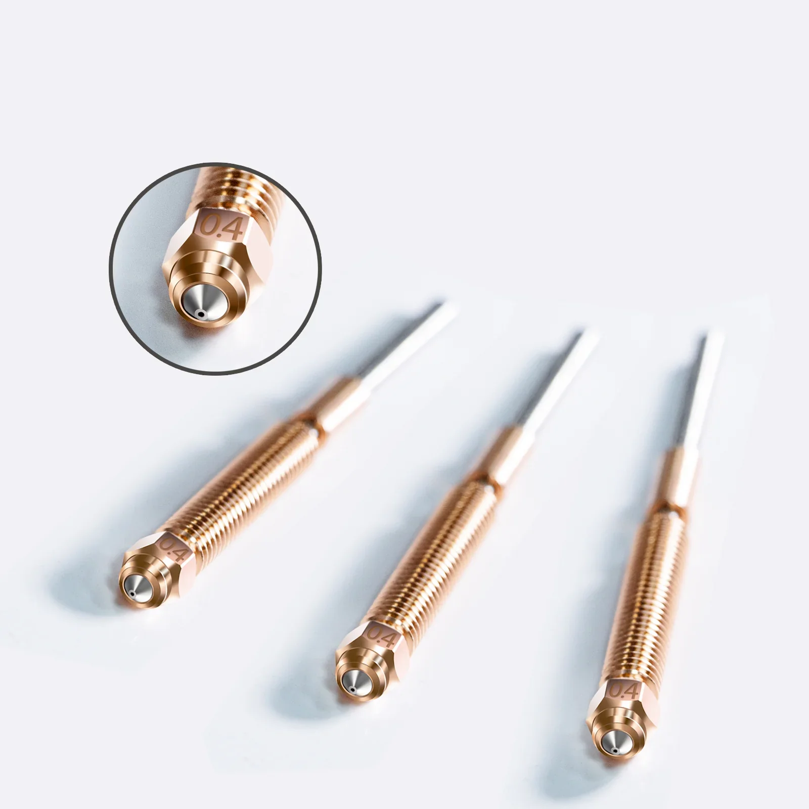 Boquilla Nozzle Unicorn 0.4mm K2 HI ENDER  5 PLUS  GENERIDO PARA Creality  K204175 MA3 TRNZ-K2-04175