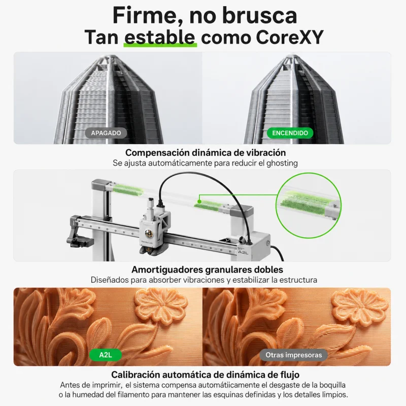 A2L 330x320x325 mm Impresora 3D FDM Bambu Lab PREVENTA