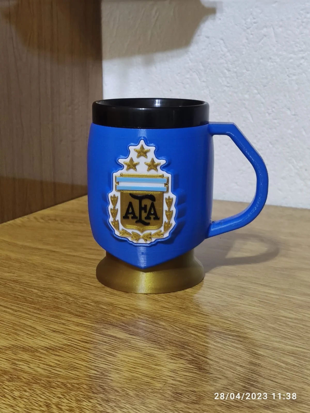 VIOLETA ALTA TAZA interior de taza para impresión 3d con borde polimero AT