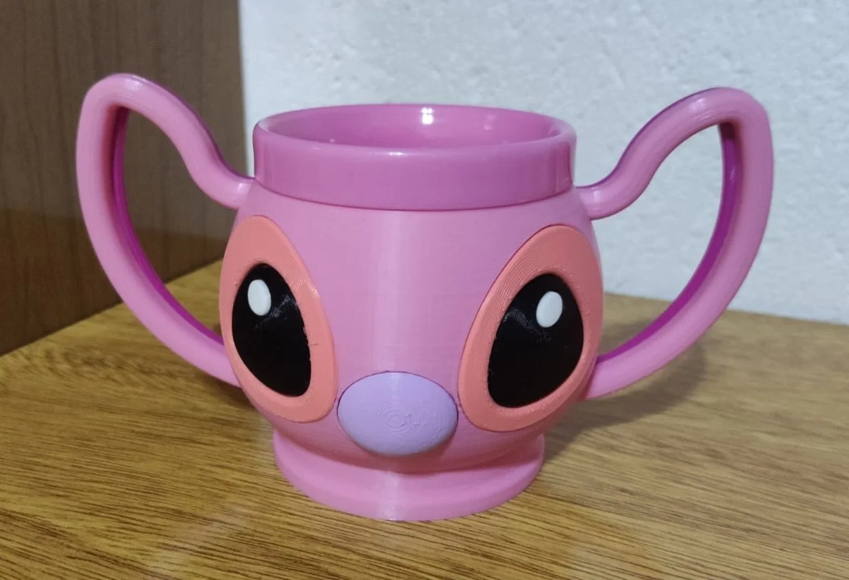 VIOLETA ALTA TAZA interior de taza para impresión 3d con borde polimero AT