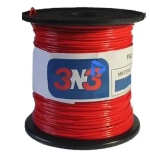 TPU 3nFLEX ROJO FLEXIBLE TPU 3N3 FILAMENTO 3D 1.75MM 500gr M83IRJ175CI