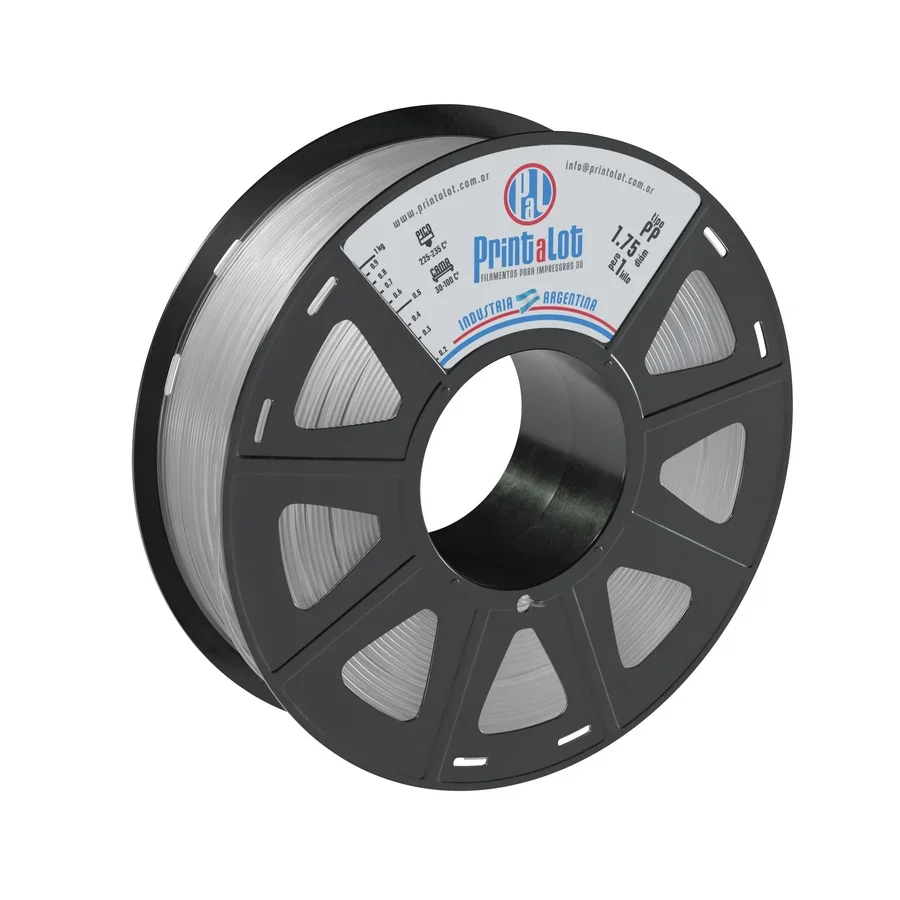 Natural translucido PP Filamento Impresora 3D Printalot PP 1.75mm x 1Kg