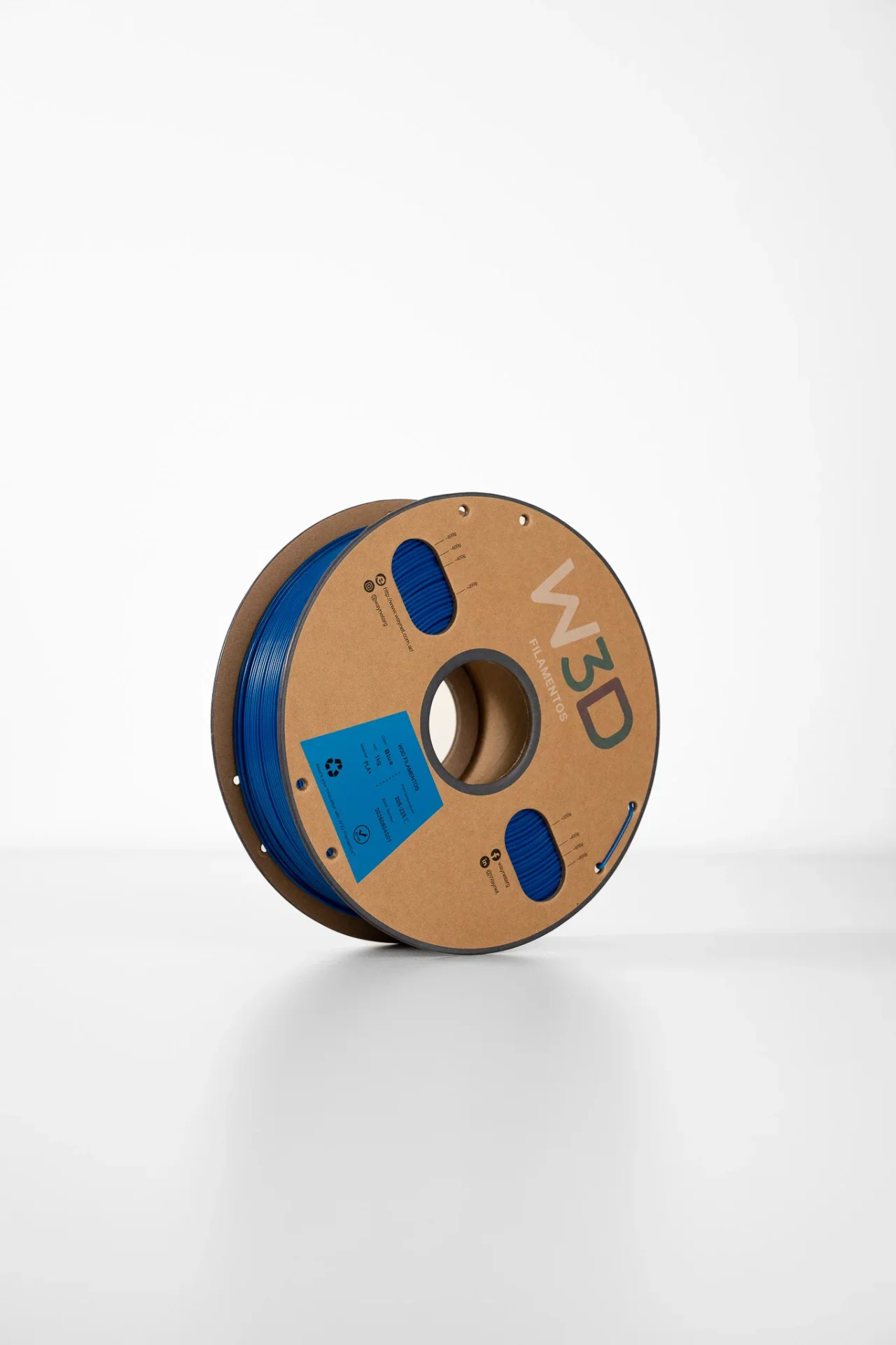 AZUL (Blue) PLA W3D FILAMENTO 3D 1.75MM 1KG 0101005