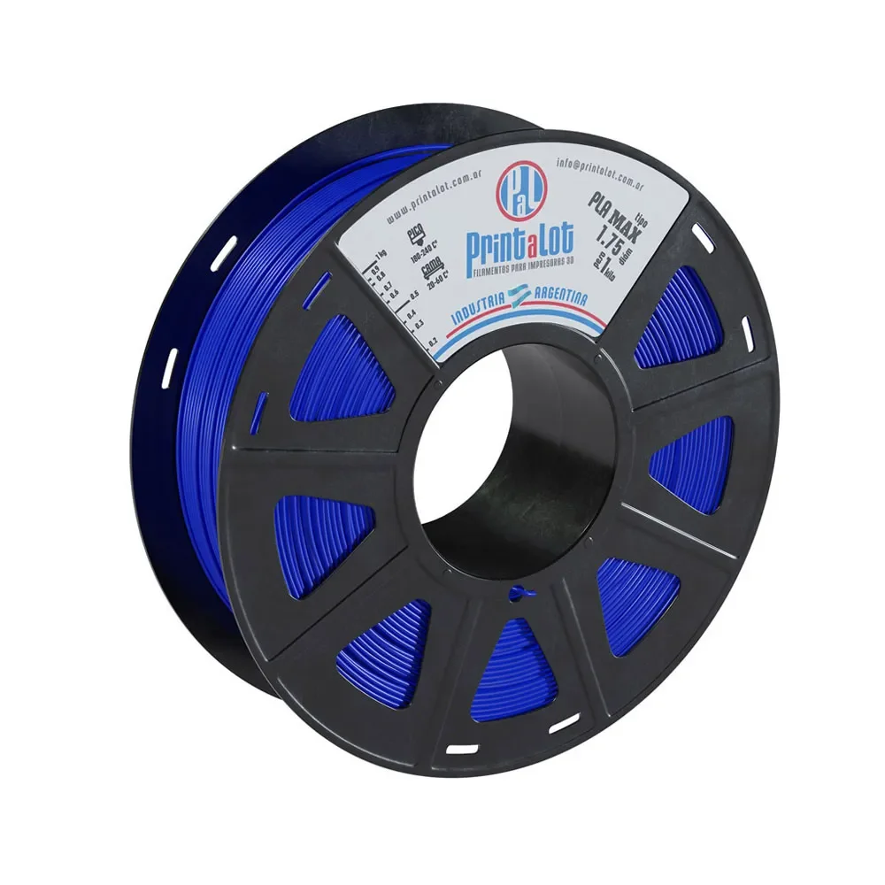 AZUL PLA MAX PrintaLot x1KG Filamento 3D DIAMETRO 1,75mm