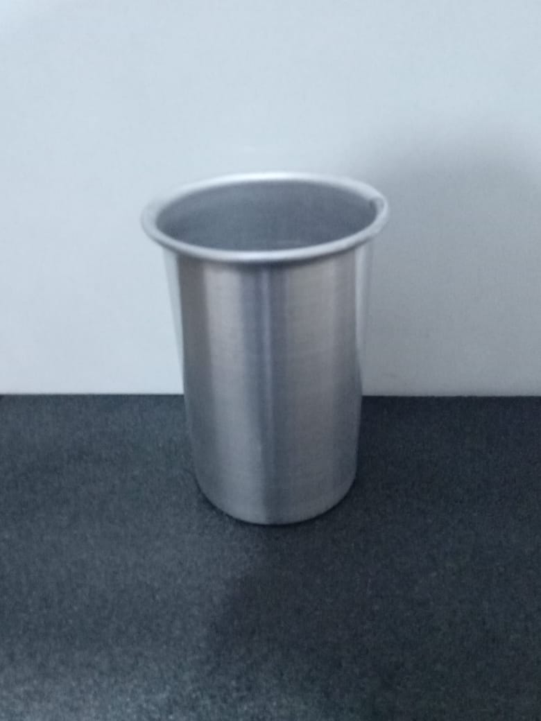 MOD2 800ML VASO ALUMINIO SIN STL (SOLO VASO DE ALUMINIO SIN PIEZAS IMPRESAS) 10 (diametro superior) - 8.4 (diametro inferior) - 14 (altura),(LAS MEDIDAS PUEDEN VARIAR)
