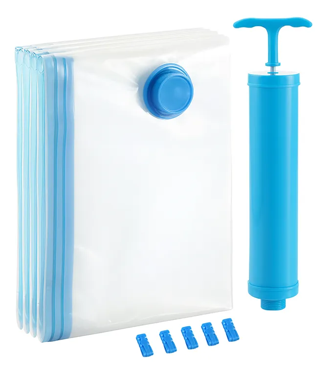 Kit x4 Bolsas al Vacío BLV1 40 x 60 cm Con Bomba De Vacío C21