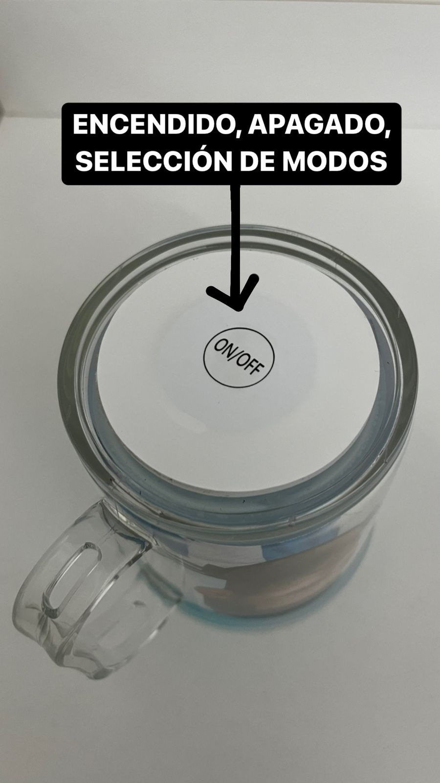 LUZ PARA ALTA TAZA PLASTICA SIN POLIMERO NI CUCHARA NI TAZA