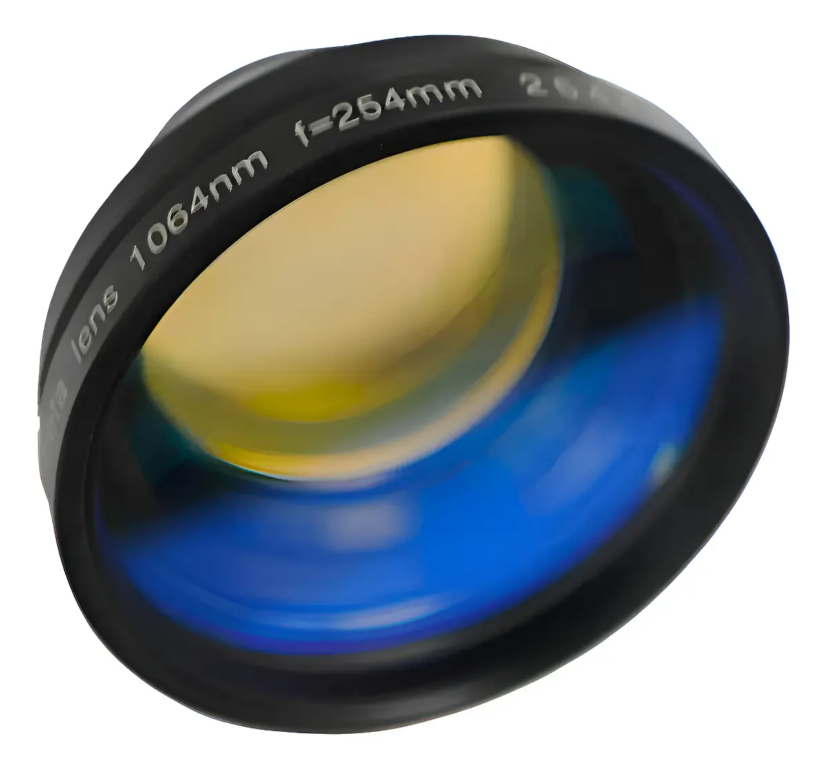 Lente F-Theta para Laser de Fibra GALVO F300 1064nm Longitud de Escaneo ~200x200 C22