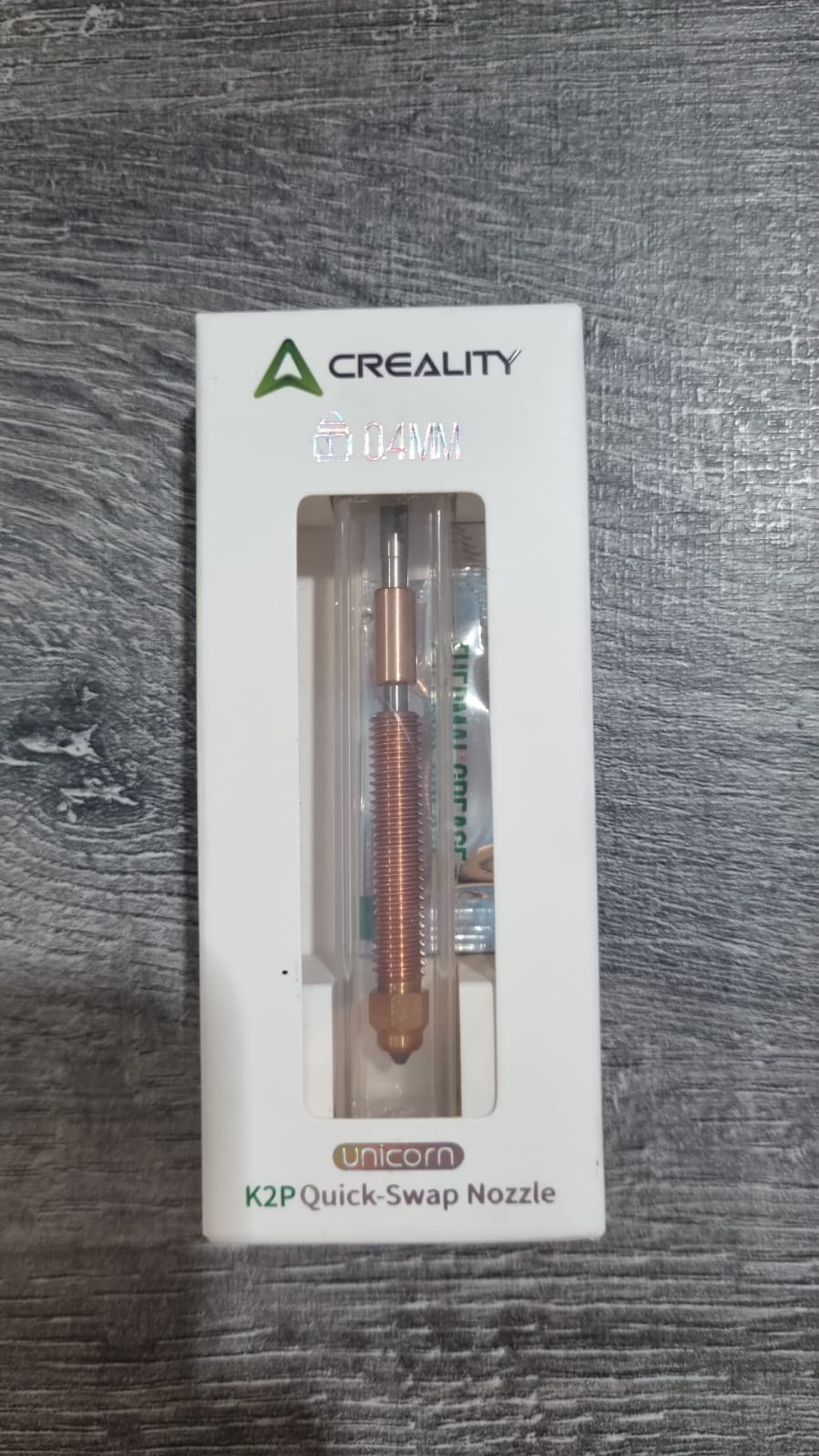 PICO 0.4 Creality K2/Creality HI - Nozzle Unicorn Creality Original 4008030074 C8