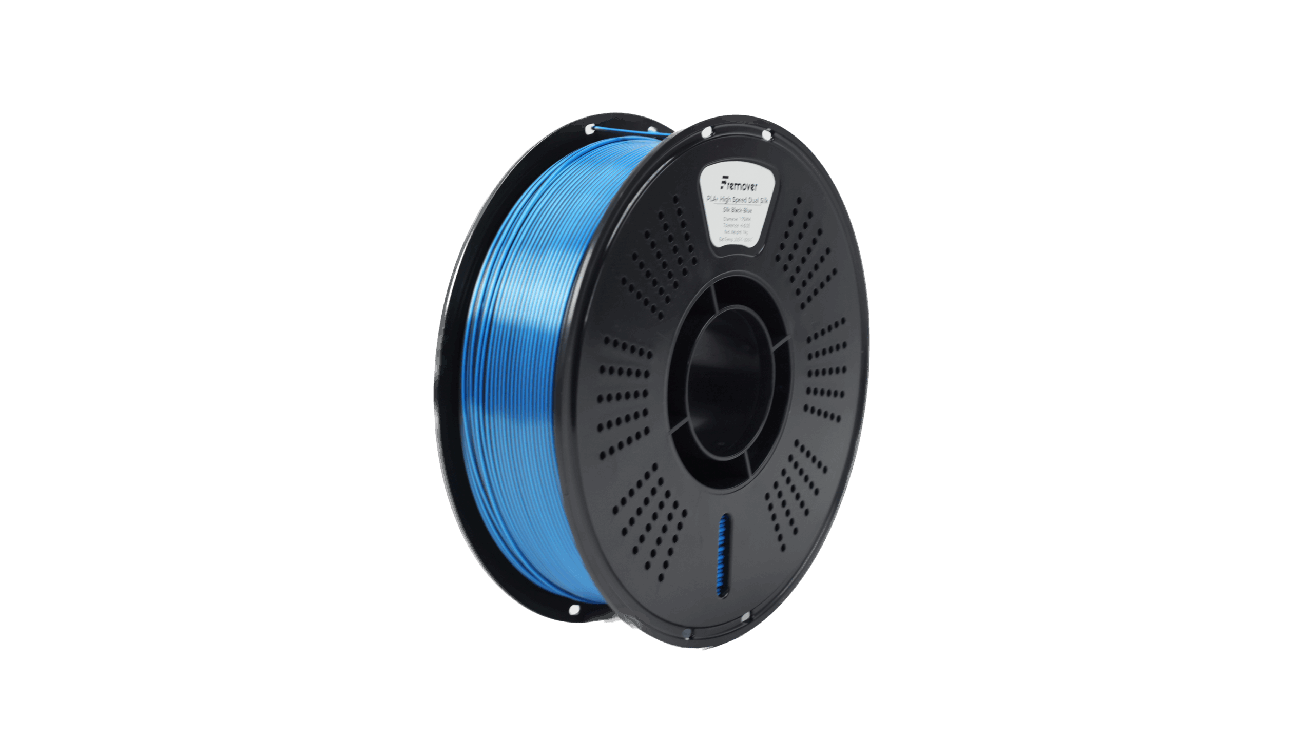 (Negro-Azul) Filamento PLA SILK Dual Black-Blue Fremover