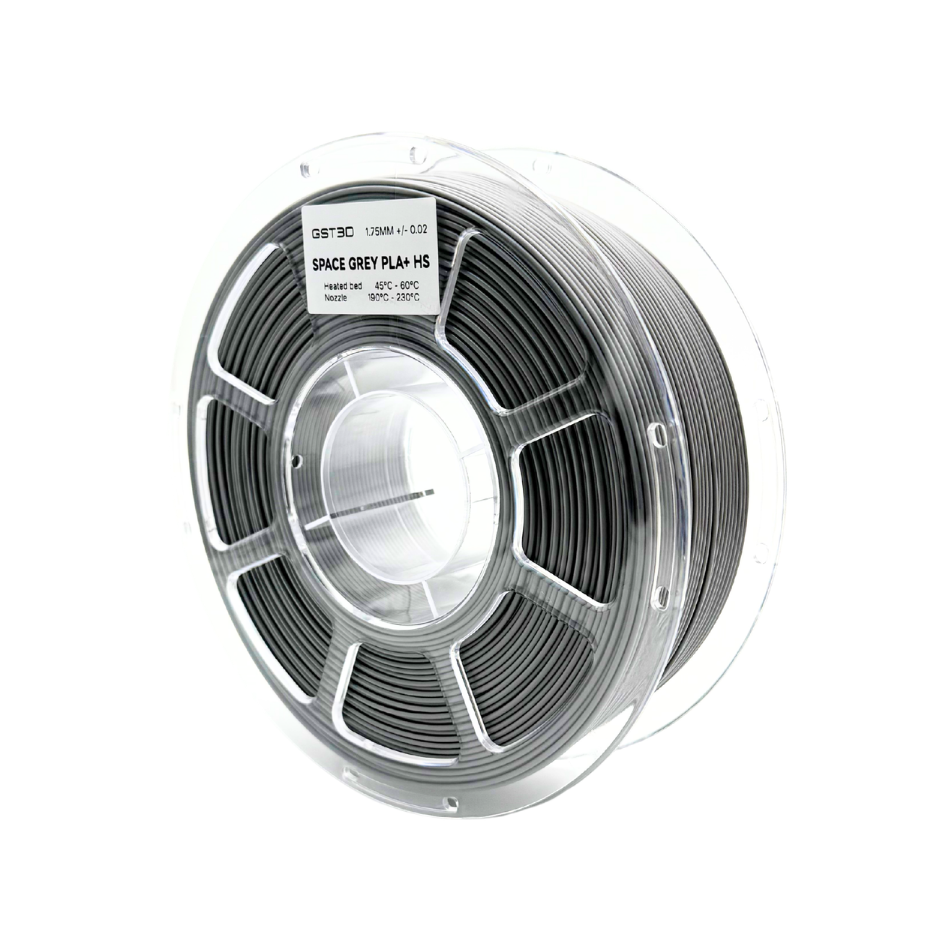 GRIS ESPACIAL SPACE GRAY GST LINEA COSMOS CON CAJA PLA Filamento 3D 1.75 1KG