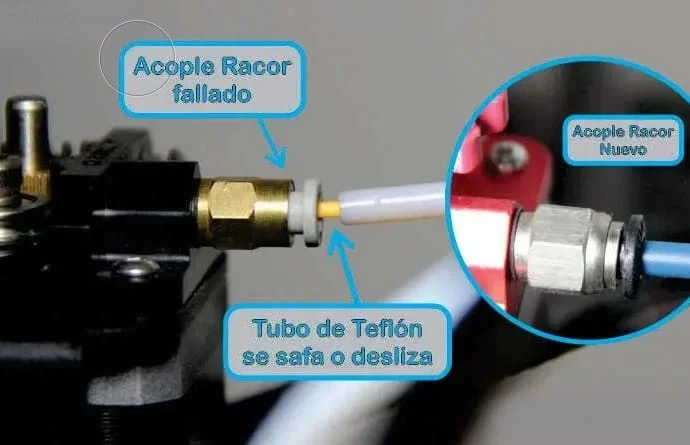 RACOR ROSCA M6 X 4MM NO PASANTE ACOPLE MANGUERA RACORD 2531