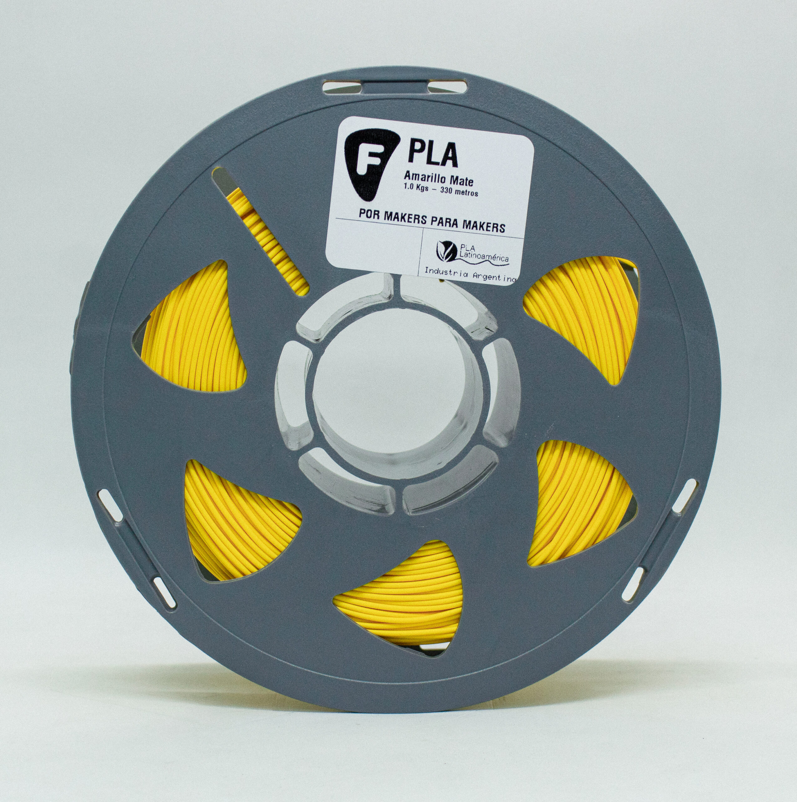 AMARILLO MATE FilAr Filamento PLA 1.75 1KG