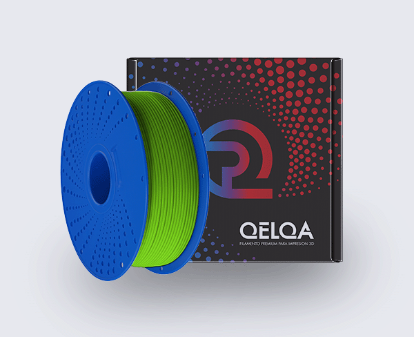 VERDE FIEBRE (Fever Green) PLA QELQA FILAMENTO 3D 1.75MM 1KG