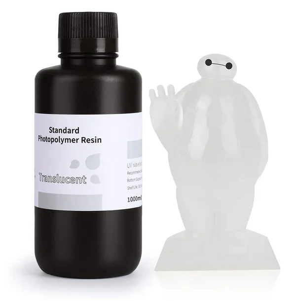 TRANSLUCIDA ESTANDAR RESINA ELEGOO 1 KG. 50.103.0057