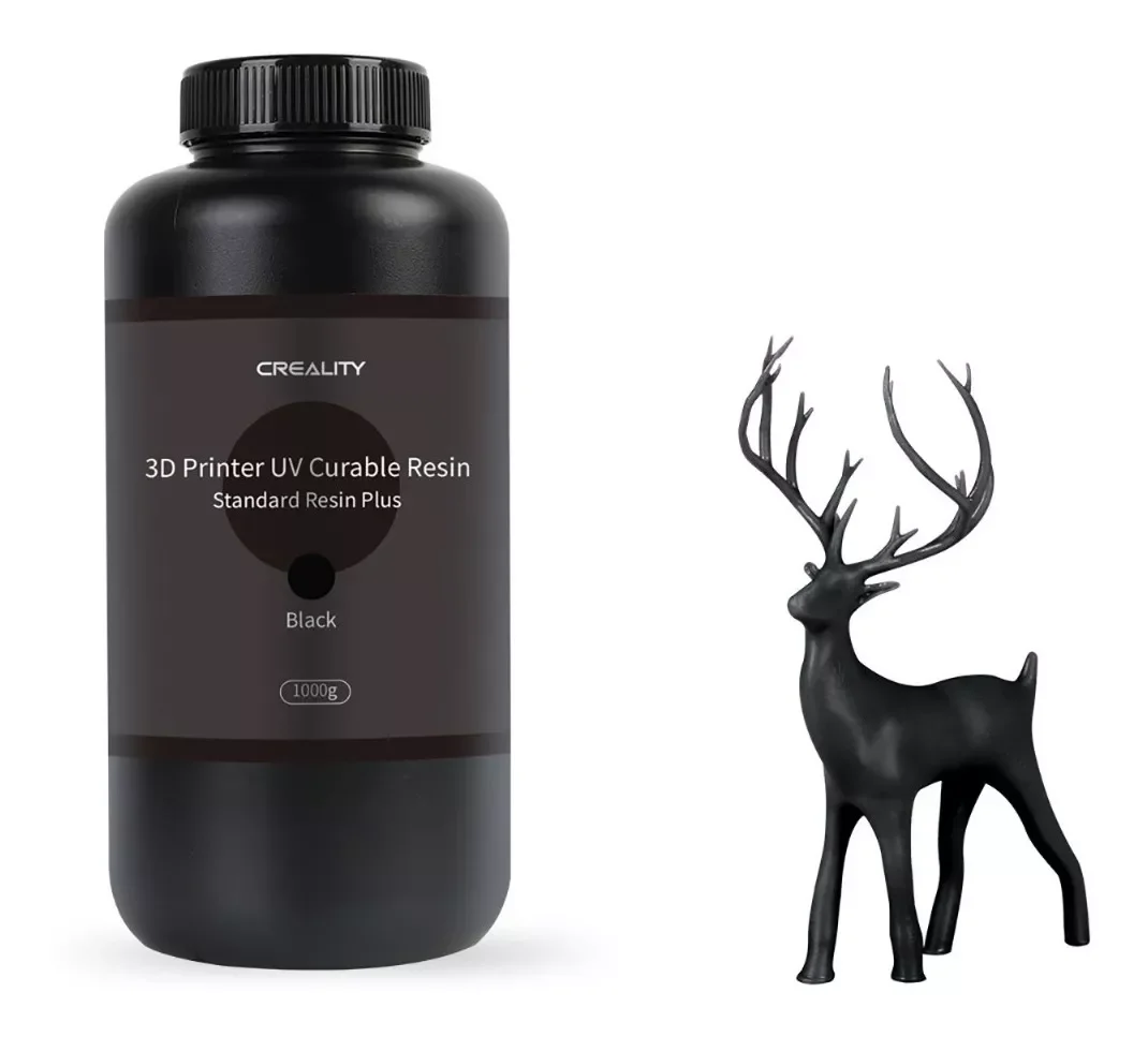 NEGRO BLACK Resina Plus Creality 500g 0.5kg - 3302020065