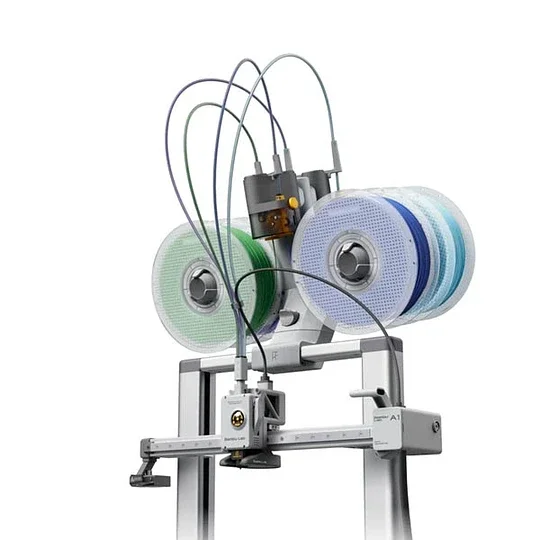 A1 Combo de exposición 256x256x256mm Impresora 3D FDM Bambu Lab usada 30 días de garantía se retira armada en suc moron
