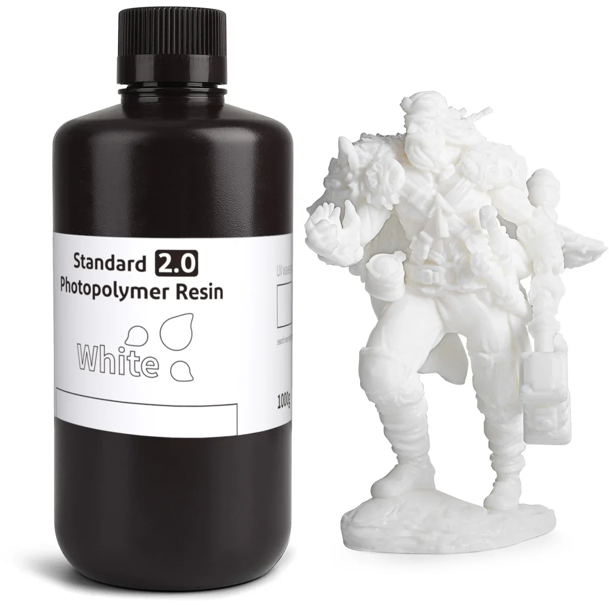 BLANCO ESTANDAR V2.0 RESINA ELEGOO 1KG 50.103.0120