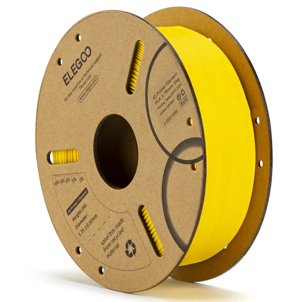 AMARILLO PLA Elegoo Filamento Diámetro 1,75mm 50.203.0044