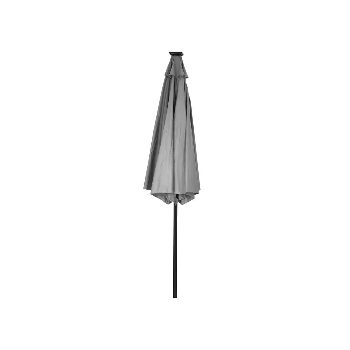 Sombrilla solar gris con luz interna KUSHIRO FSSI-0001