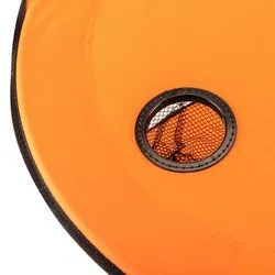 Mesa camping plegable con portavaso