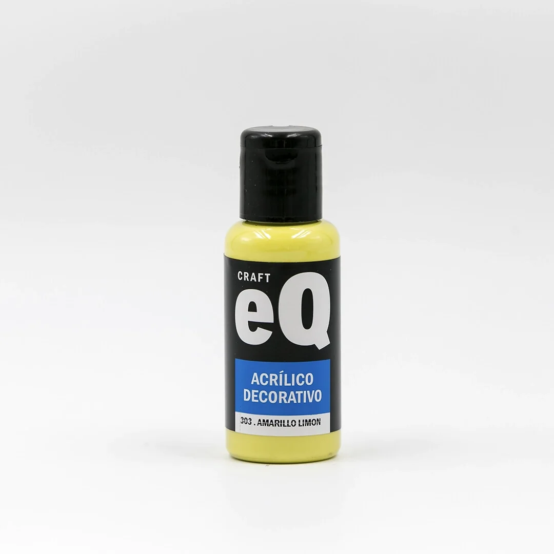 Amarillo Limón (303) Acrilico Decorativo x 50cc EQ