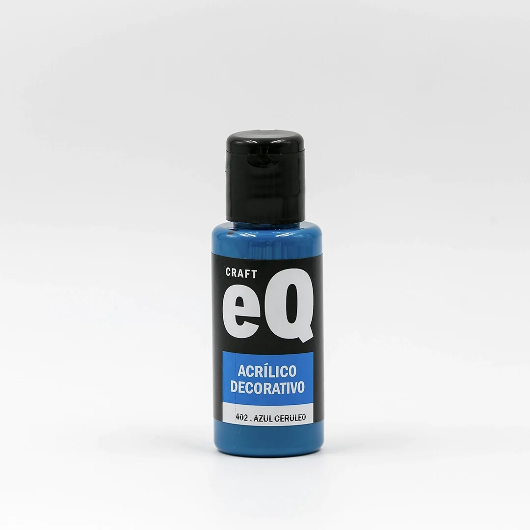 Azul Cerúleo (402) Acrilico Decorativo x 50cc EQ