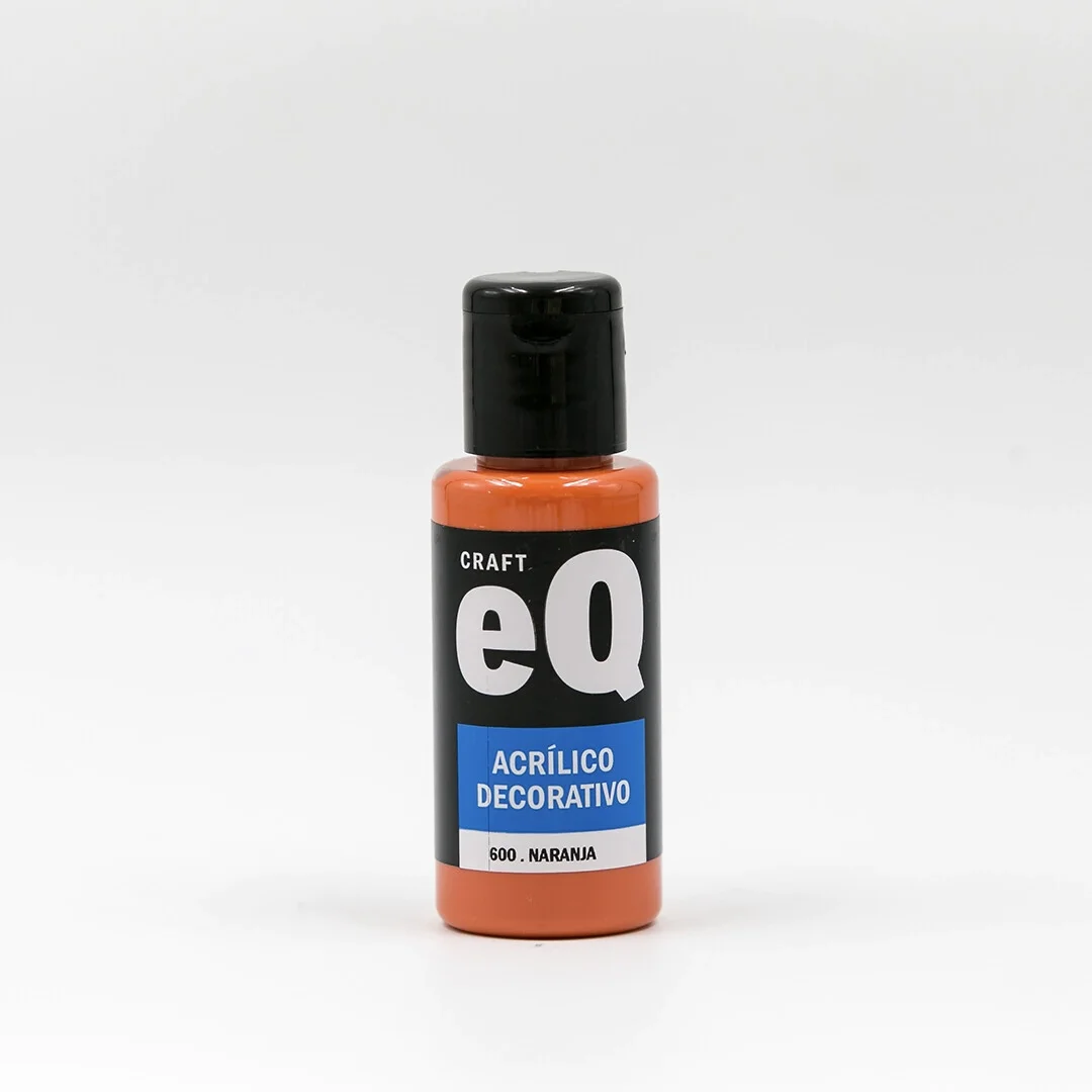 Naranja (600) Acrilico Decorativo x 50cc EQ