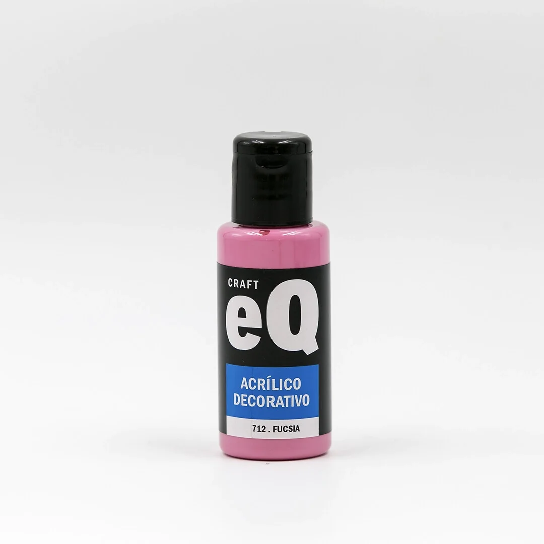 Fucsia (712) Acrilico Decorativo x 50cc EQ