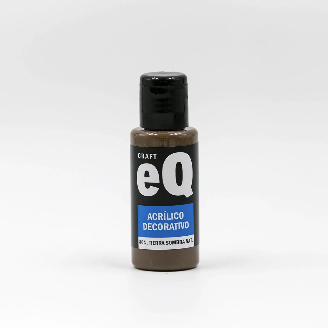 Tierra Sombra Natural (804) Acrilico Decorativo x 50cc EQ