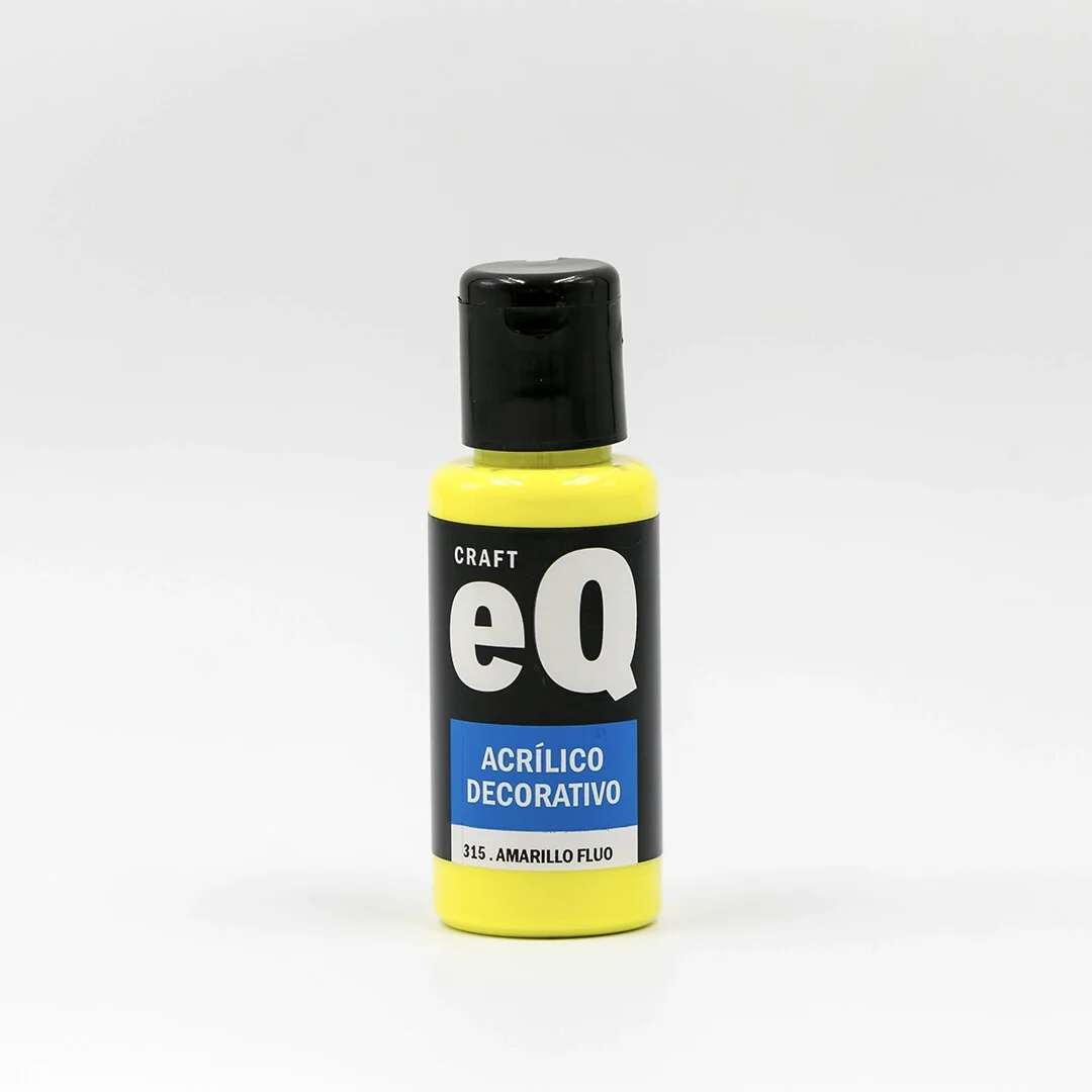 Amarillo Fluo (315)  Acrilico Decorativo x 50cc EQ (copia)