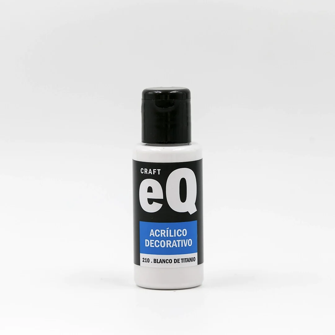Blanco de Titanio (210) Acrilico Decorativo x 50cc EQ