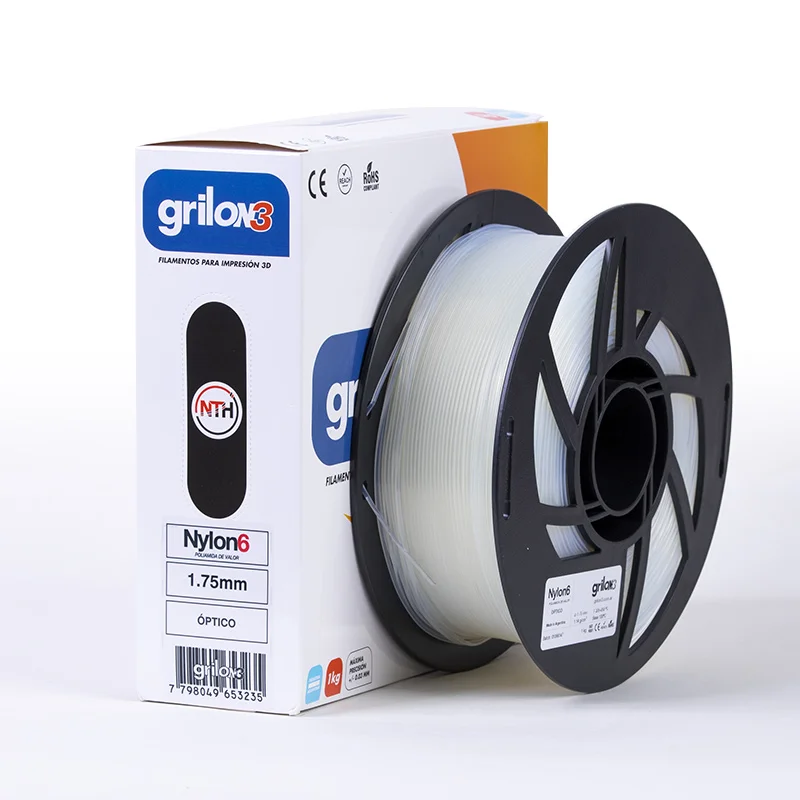 OPTICO NYLON6 GRILON FILAMENTO 3D 1.75MM 1KG