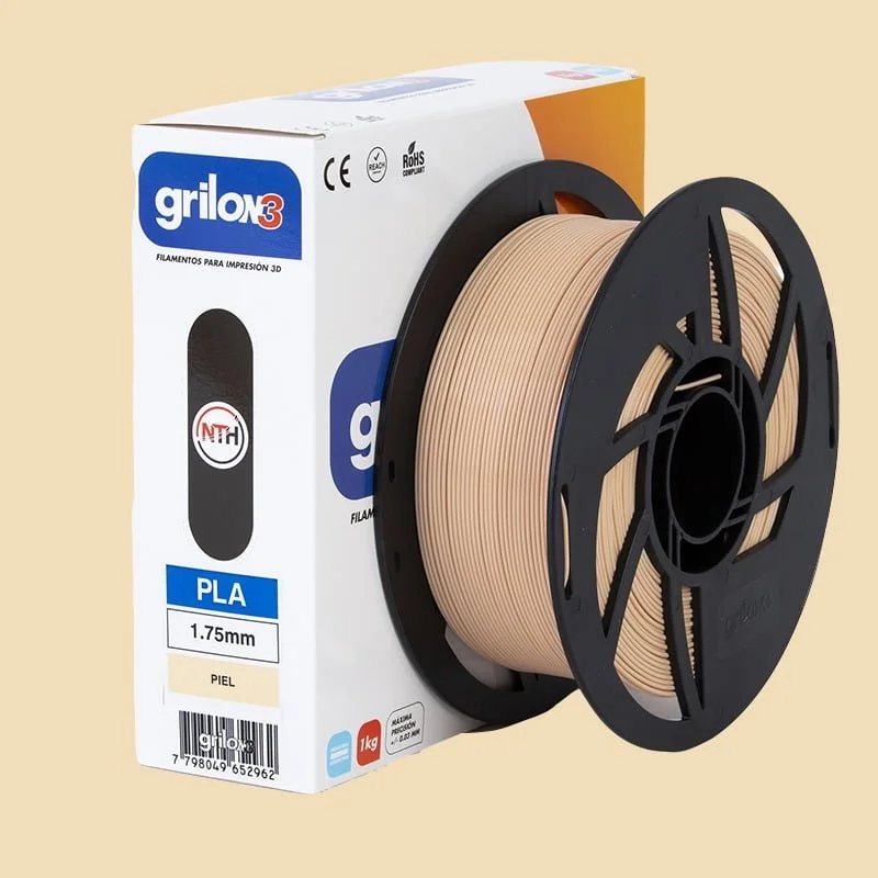PIEL 720 PLA GRILON FILAMENTO 3D 1.75MM 1KG M10IP1175CJ
