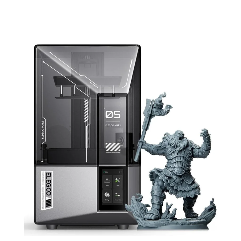 PREVENTA MARS-5ULTRA 7″ 9K (153.36 x 77.76 x 165 mm) ELEGOO Impresora 3D resina
