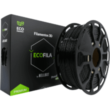 NEGRO CON CARRETEL PLA HELLBOT Filamento 3D 1,75mm x 1KG 3588