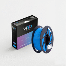 CELESTE (glow blue) PLA W3D FILAMENTO 3D 1.75MM 1KG