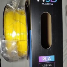 AMARILLO(yellow) PLA W3D FILAMENTO 3D 1.75MM 1KG