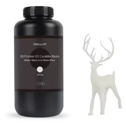BLANCA Resina Creality Lavable Al Agua Plus 1kg Botella Plastica cod 1267 3302010047