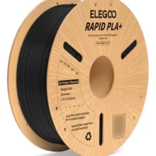 NEGRO Rapid Pla Plus Elegoo Filamento Diámetro 1,75mm 1kg 50.203.0114