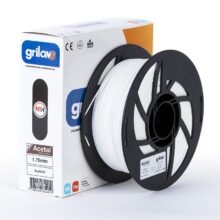 BLANCO Acetal GRILON FILAMENTO 3D 1.75MM 1 KG