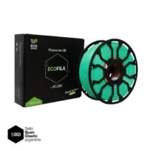 Menta Pastel CON CARRETEL Filamento Hellbot ECOFILA 1Kg PLA 1,75mm ECOFILA 3628