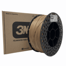 BRONCE PLA 3N3 FILAMENTO 3D 1.75MM 1KG M80IBR175CJ