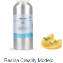 AMARILLO Resina MODELO Dental Creality 500 ml COD 2246