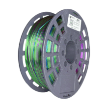 SILK Tri VERDE PURPURA AZUL Green Purple Blue GST SIN CAJA PLA Filamento 3D 1.75 1KG