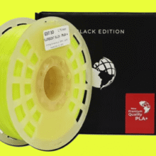 AMARILLO FLUO GST CON CAJA PLA Filamento 3D 1.75 1KG